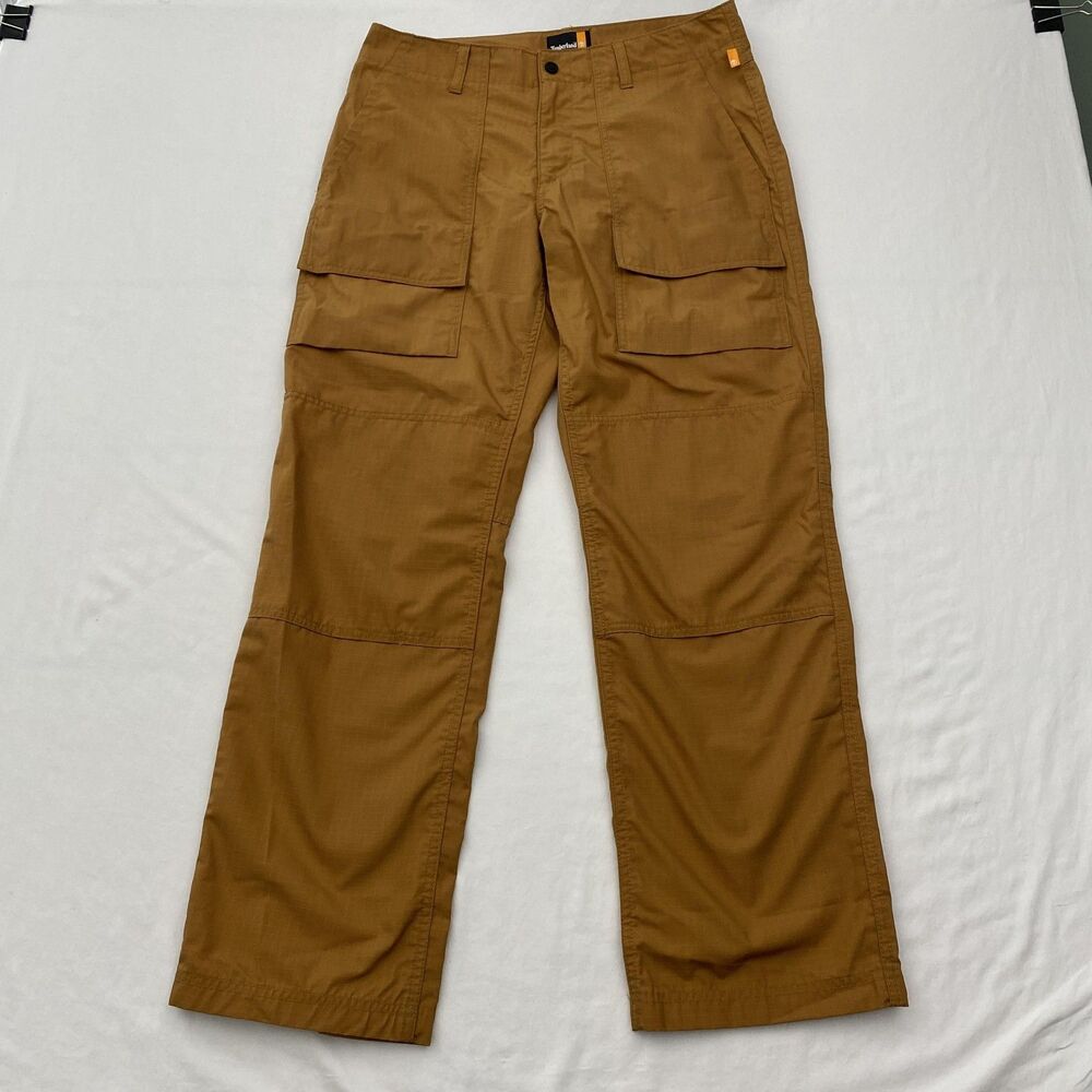 Timberland Ripstop Cargo Pants Mens 30x32 Brown Utility Outdoor Work Gorpcore
